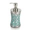 Liquid Soap Dispenser Pump Bottle | Bathroom & Kitchen | Holds Soap, Lotion & Sanitizer | Mosaic/Steel